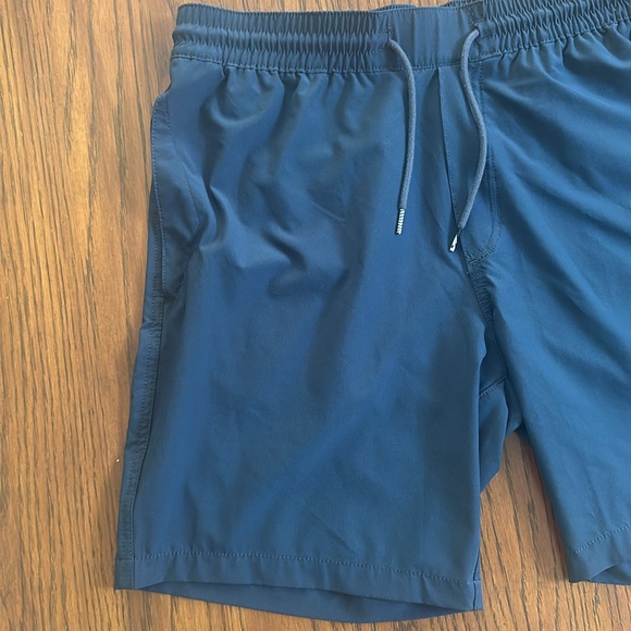 Volcom Mens Blue Board Shorts W/ Drawstring Size L - Picture 4 of 7